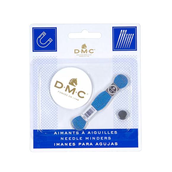 DMC Blue Thread Magnetic Needle Minder Set - Picture 1 of 2